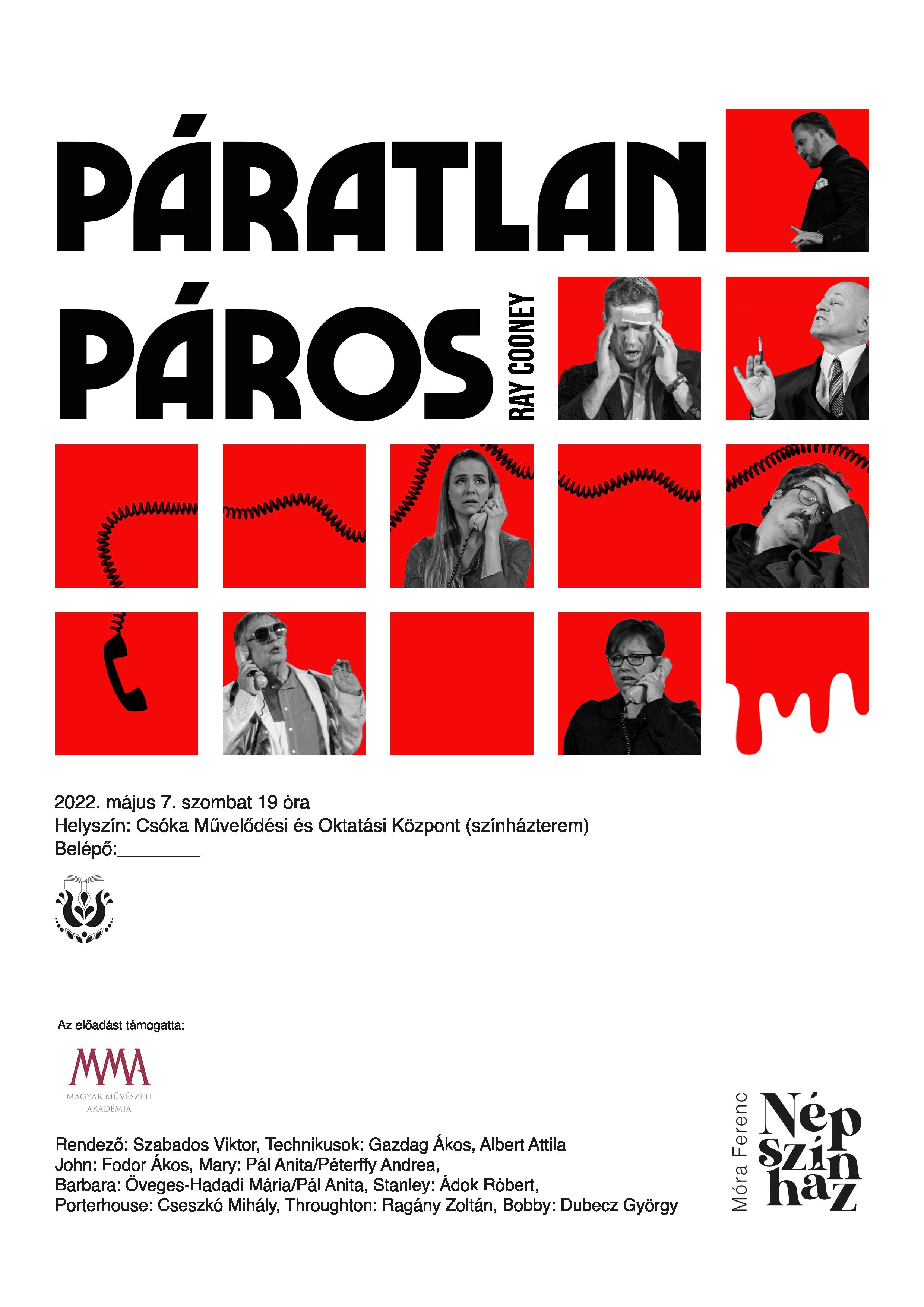 CSÓKAI ELŐADÁS Páratlan Páros page 001